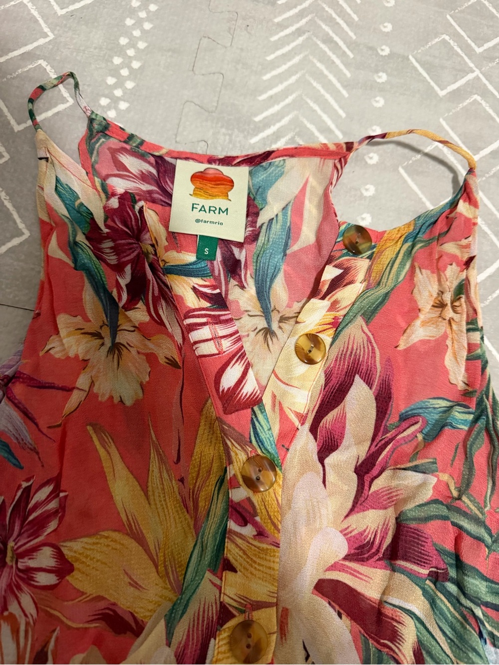 Farm Rio dress small - Picture 3 of 5